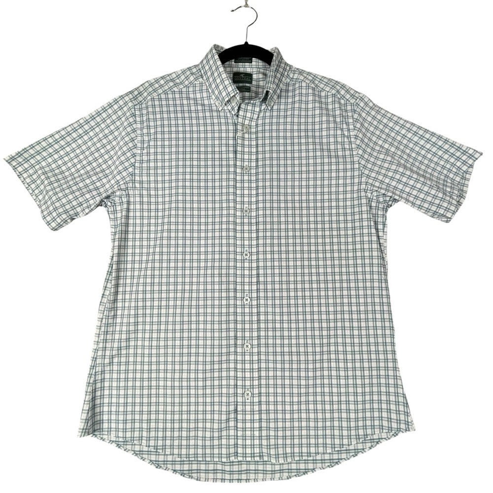 GenTeal Stoneman Button Down Short Sleeve Performance Untuck Sport Shirt NWT - S